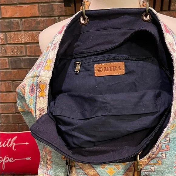 Myra Bag Kalindryl Garden Multicolor Tote - Picture 6 of 7